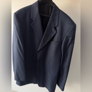 Elegant Midnight Blue Men's Blazer